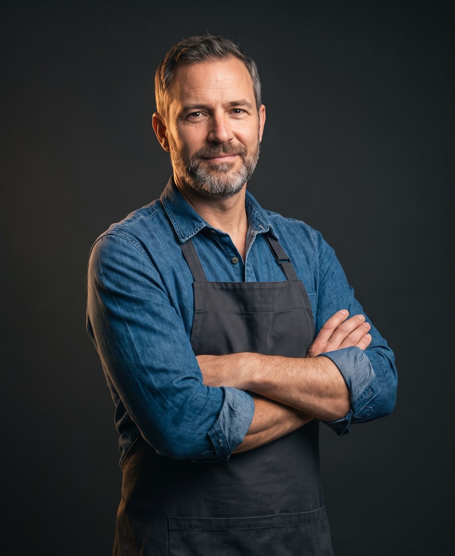 Kilian Brandt, Grillmeister bei Brandrot Burger